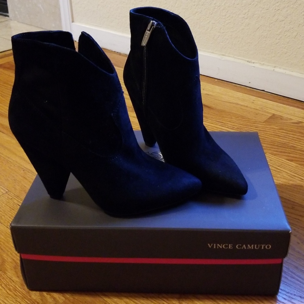 Vince Camuto Suede Movinta Booties